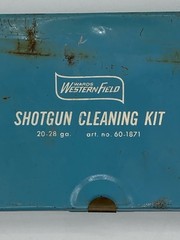 Vintage Montgomery Wards Western Field 20-28 Gauge Shotgun Cleaning Kit
