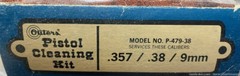 Vintage Outers 9mm / .357 Magnum / .38 Special Cleaning Kit