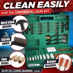 Universal Gun Cleaning Kit for Rifles, Pistols & Shotguns – Gun Cleaning Kits fo