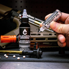 Airsoft 100% Silicone Oil Chamber Lube for Air Pistol & Air Rifle 2 Oz&0.5 Oz