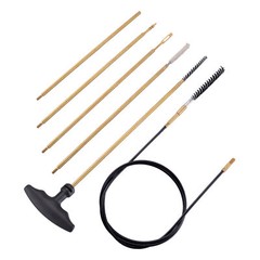 .177 Cal & .22 Cal Airgun Cleaning Kit with Cotton Mop Brass Rod Nylon Brushes