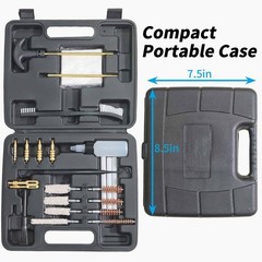 Universal Handgun Cleaning Kit for .22 .357 9mm .38 .40 .45, Cleaning Kit for…
