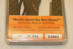 NIP Hoppe’s BoreSnake Pistol Cleaner .44 and .45 Caliber # 24004 Made in USA
