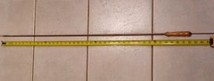 Vtg Marbles Jointed Rifle Rod Cleaning Kit No. 9728-.28 Caliber, And Up 36″