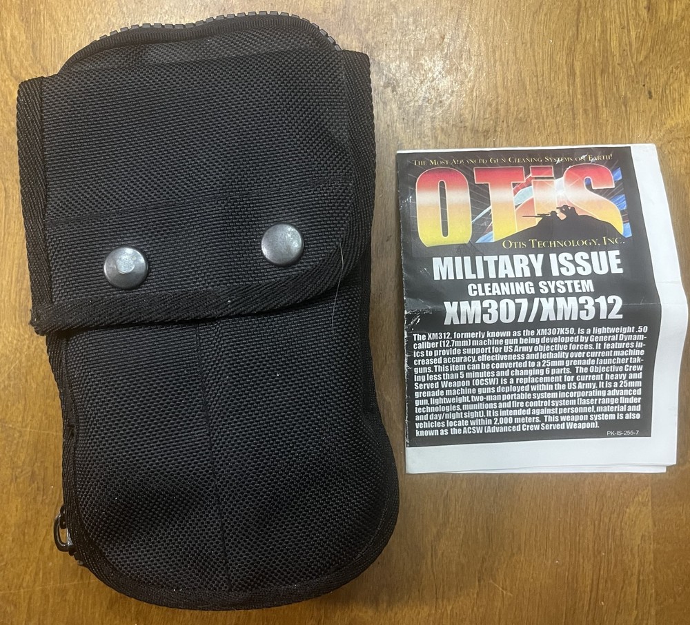 Otis XM312 / XM307 Gun Cleaning Kit Military Issue, 50 Caliber and 25MM Grenade