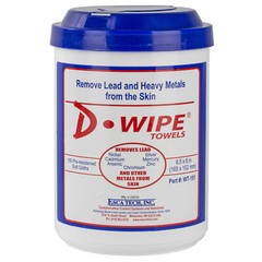 D-Lead Disposable Wipes 6.5″ x 6” 150 Towel Ct 8/Pack WT-150 Removes Lead Dust