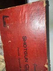 Gunslick Vintage Shotgun Cleaning Kit AS SHOWN Otters Labs Wood Man Cave Item