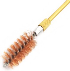 Durable 10-Pack Bore Brushes with Phosphor Bronze & Cotton Mops for Firearms
