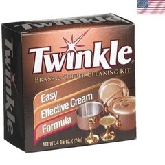 4.38oz Brass & Copper Cleaner – Pack of 2 for Immediate Shine Restoration