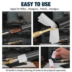 Universal Gun Cleaning Kit for All Caliber Compatible with Pistol Rifle Handg…