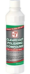 No.7 Clearcoat Polishing Compound – 8 Fl Oz – for a Glass Like Finish – Single