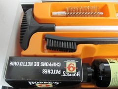New Hoppes 9 Legend Shotgun Cleaning Kit with Case All Gauges 3 Piece Rod ULSG