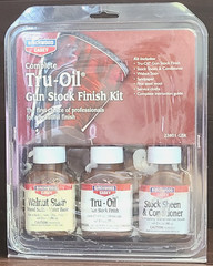 Birchwood Casey Complete Tru-Oil Gun Stock Finishing Kit Set of 3 # 23801 GSK