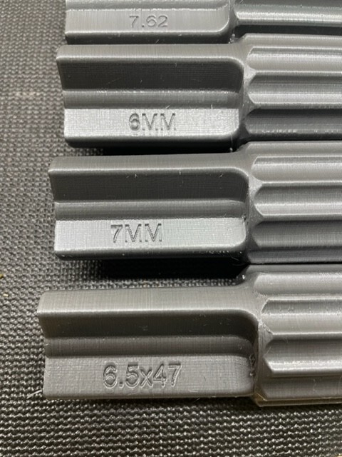 AX Barrel Bore Guides for cleaning. 3pc set