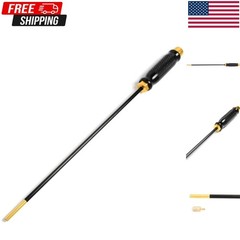 Gun Cleaning Rod 1 Piece Carbon Fiber 36 Inch, Pistol Rifle Cleaning Rod
