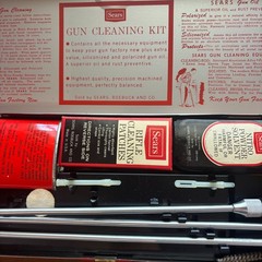 Sears Roebuck & Co. Rifle Cleaning Kit .22 cal. No. 20251 Metal Case and Box