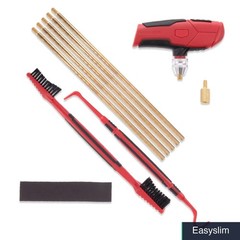 Gun Cleaning Kit 22 Piece Shotgun Rifle Multi-Caliber with Case