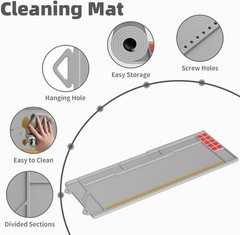 Durable Oil-Resistant Gun Cleaning Mat – 36″x13″ Non-Slip for Rifles & Pistols