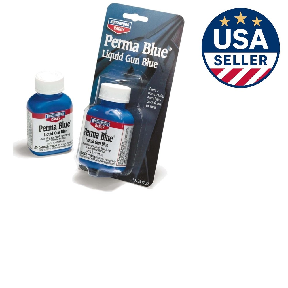 Long-Lasting 3oz Perma Blue Liquid & Paste Gun Blue – Steel Finish Made Easy