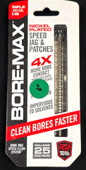 Real Avid Bore-Max Speed Jag and Patches, Bore Cleaning Jag Gun Patch
