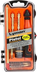 Lyman Multi Caliber Pistol Cleaning Kit 9mm, 40Cal, 45ACP 3 Caliber Pistol Cl…