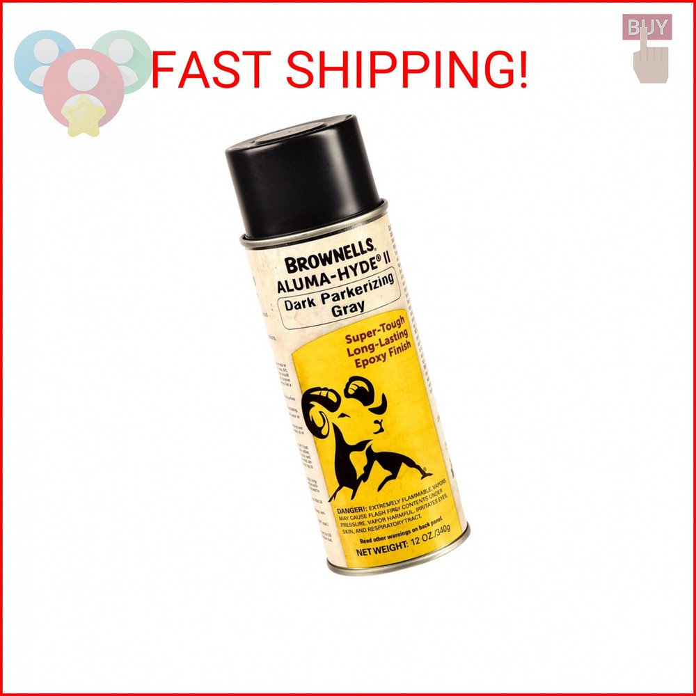 Brownells Aluma-Hyde II Epoxy Based Firearm Finish Spray Coating Protection Pain