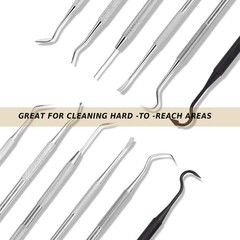 Gun Cleaning Brushes Picks Kit Set Brass Copper Steel Nylon Stainless Steel Ploy
