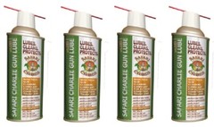 Protexall 223157 11 oz Safari Charlie’s Gun Lube Lubricant Cleaner – Quantity 4