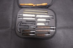 Pistol Cleaning Kit Carrying Case for Caliber Hand Guns 22 357 38 270 40 44