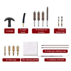Snake Eye Tactical Universal Handgun Cleaning kit, Gun Cleaning Kit