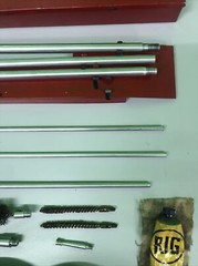 VINTAGE MONTGOMERY WARD WESTERN FIELD SHOTGUN CLEANING KIT – GREAT CONDITION