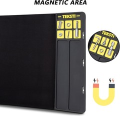 Gun Cleaning Mat 48″x16″, Extra Large Magnetic Gun Mat with Organizer Parts Tray