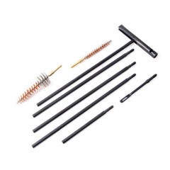 10 Piece .22 22LR .223 556 Rifle Gun Cleaning Kit Nylon Brush Cleaner with Pouch