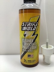 Strike Hold Gun Oil 8oz CLP Gun Cleaner Lubricant Protectant Cleaning Solvent