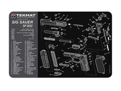 TekMat Sig Sauer SP2022 Cleaning Mat Diagram 11″ x 17″ – TEKR17SIGSP2022