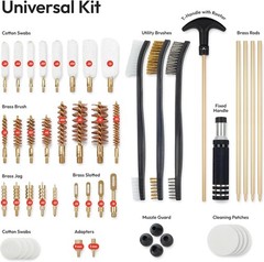 GUNNIX Elite Gun Cleaning Kit for Shotgun, Handgun & Pistol – Universal Cleaning