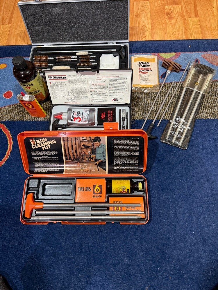 Hoppes, Outers, Kleen Bore Rifle Shotgun Cleaning Kits