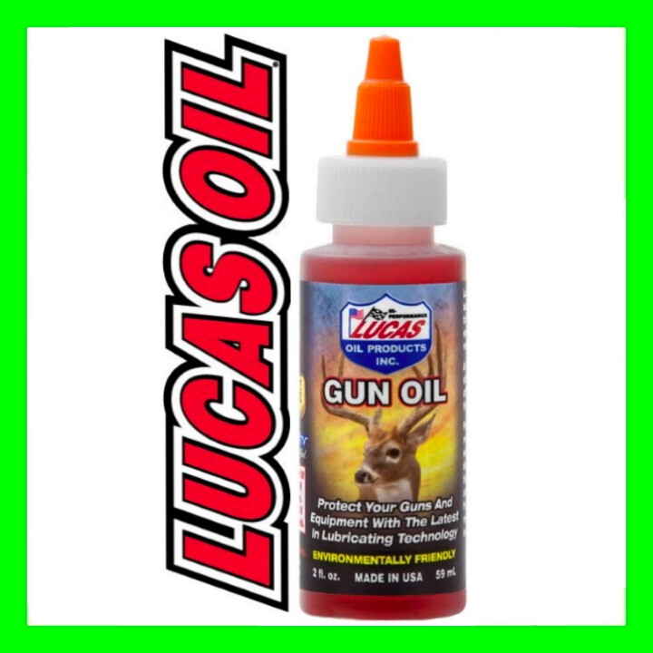 Lucas Original Red Gun Oil 2oz Firearms Archery Fishing lubricant Odorless