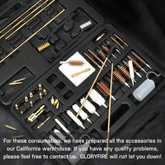 All in One Gun Cleaning Kit Compact Versatile High Quality Accessories Included