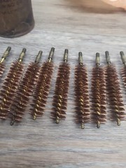 10 bronze 50 caliber bore brushes military army