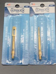 Gunslick Rifle/Pistol Slotted Tip Brass .30-.45 Calibers 43021 – Lot of 2
