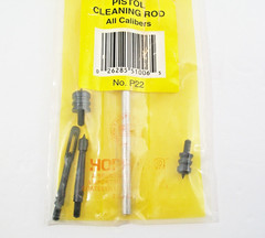 HOPPE’S NO. P22 ONE-PIECE ALL CALIBERS PISTOL CLEANING ROD