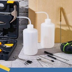 24-Piece Spray Gun Cleaning Kit – 3 Bottles & 21 Brushes for Paint Guns