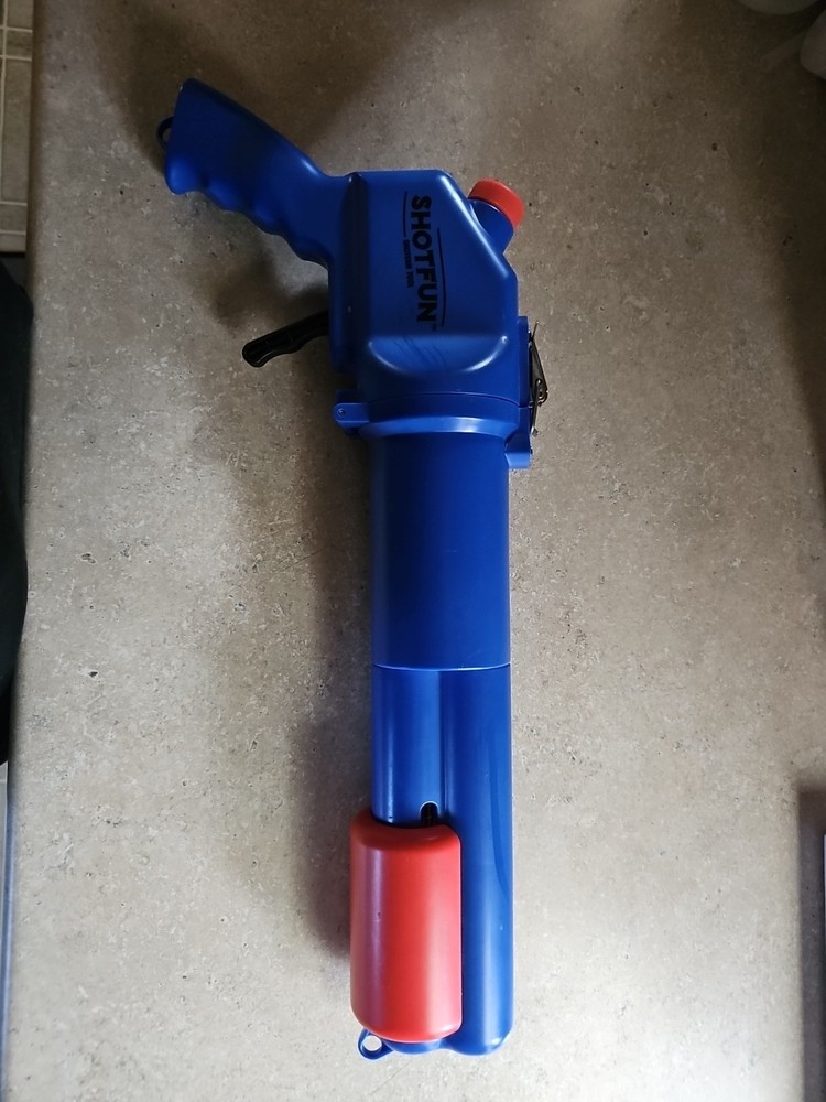 Easy Use Blue & Orange Color Shotgun Tool for 12oz Cans Great for Parties ECT…