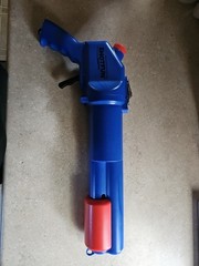 Easy Use Blue & Orange Color Shotgun Tool for 12oz Cans Great for Parties ECT…