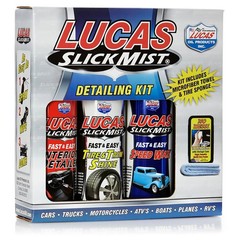 Lucas Oil 10558 Slick Mist Detail Kit Slick Mist is a polymer paint GLOSS
