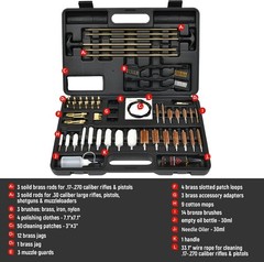 GLORYFIRE Gun Cleaning Kit Universal for Guns, Gun Brushes for Pistol, Handgun