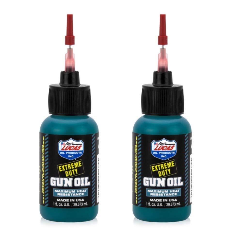 Lucas Extreme Duty Gun Oil High Temp Lubricant for Firearms 8oz