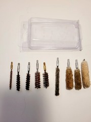 Gun Cleaning Brushes Lot of 9 Assorted Calibers
