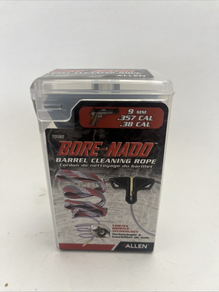 Allen Bore-Nado Barrel Cleaning Rope 70582 for 9MM/357 cal./380 cal NEW in Pack